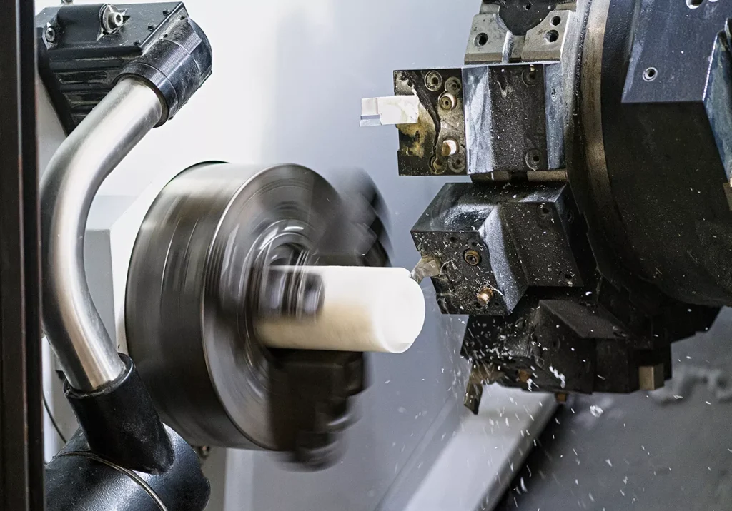 Plastic CNC Machining 1 Peek plastic parts CNC machining