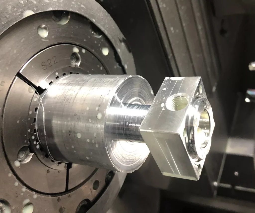 Precision aluminum alloy parts Swiss CNC machining