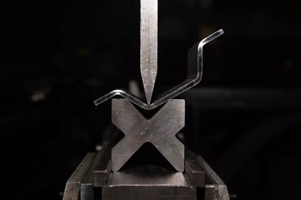 Precision steel parts sheet metal bending processing 1
