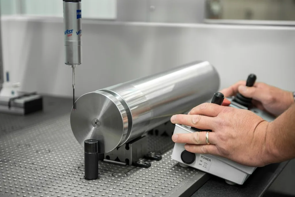 Precision super alloy CNC parts inspection