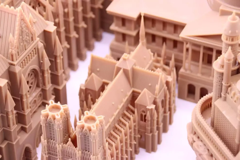 Professional SLA rapid prototyping 3D architectural model printing service