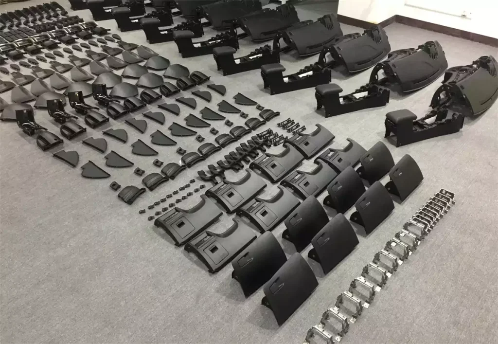 Rapid prototyping of automotive plastic parts vacuum casting