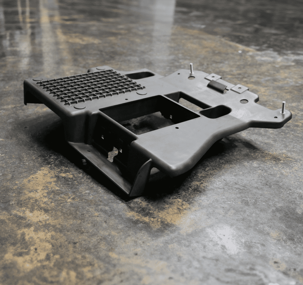 Rapid prototyping of plastic housing parts for electronic equipment Polyurethane casting