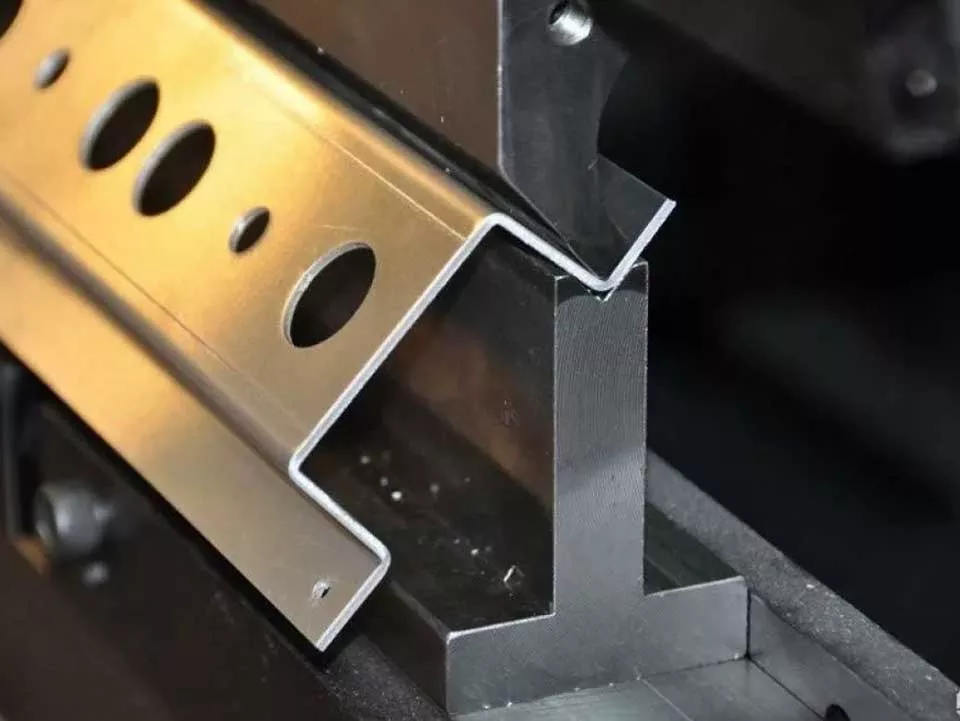 Sheet metal bending to manufacture precision aluminum structural parts