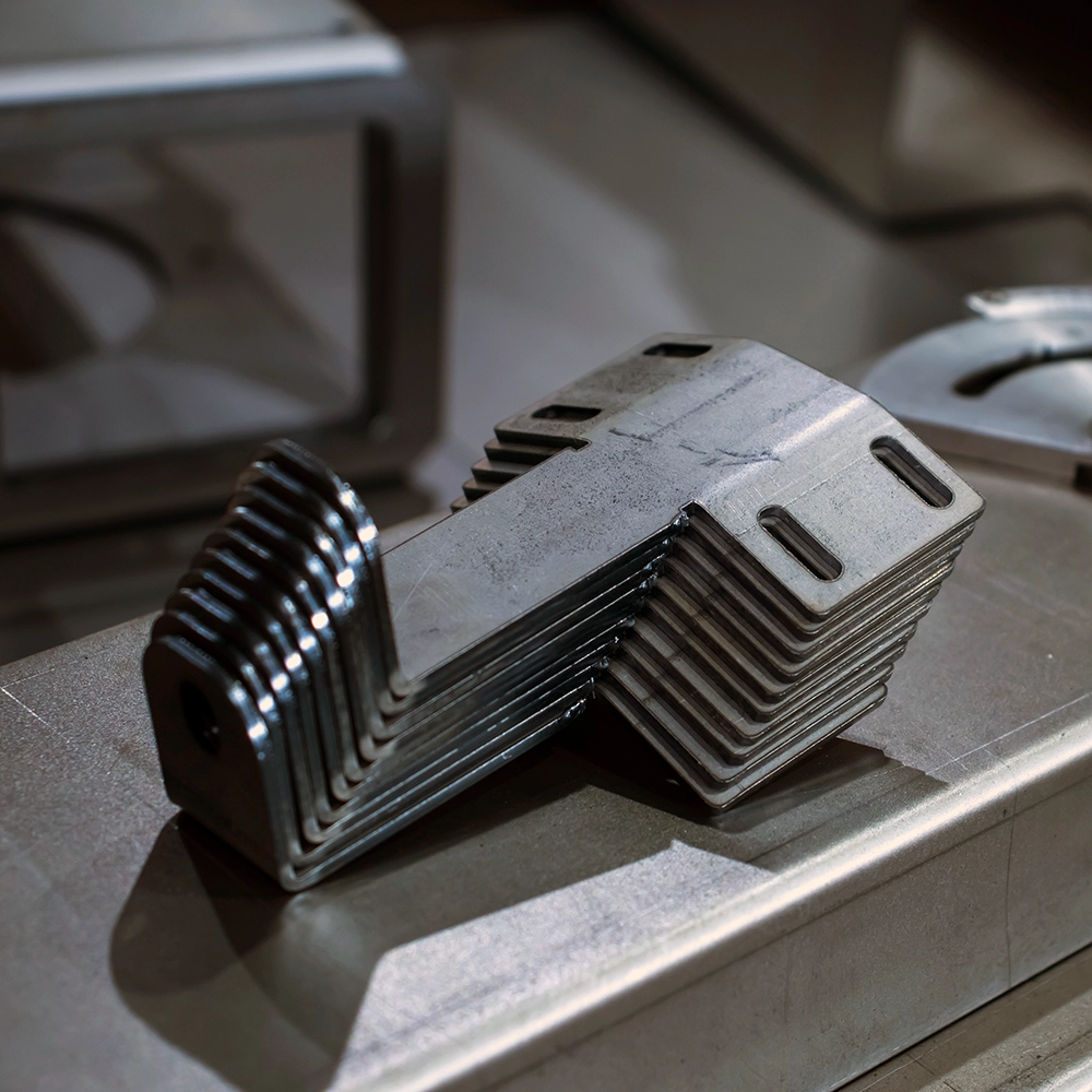 Sheet metal forming for mass production of steel parts