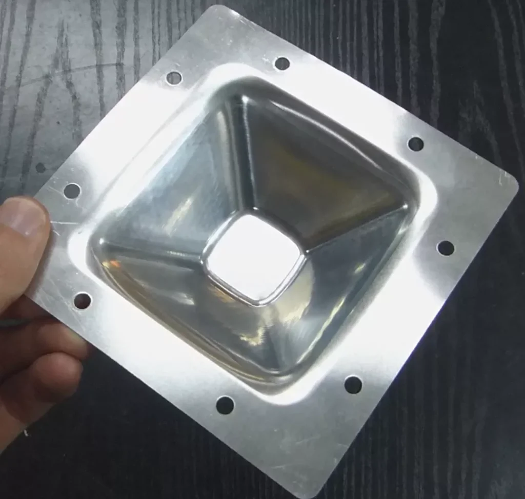 Sheet metal forming manufacturing services with deep drawing and welding processes