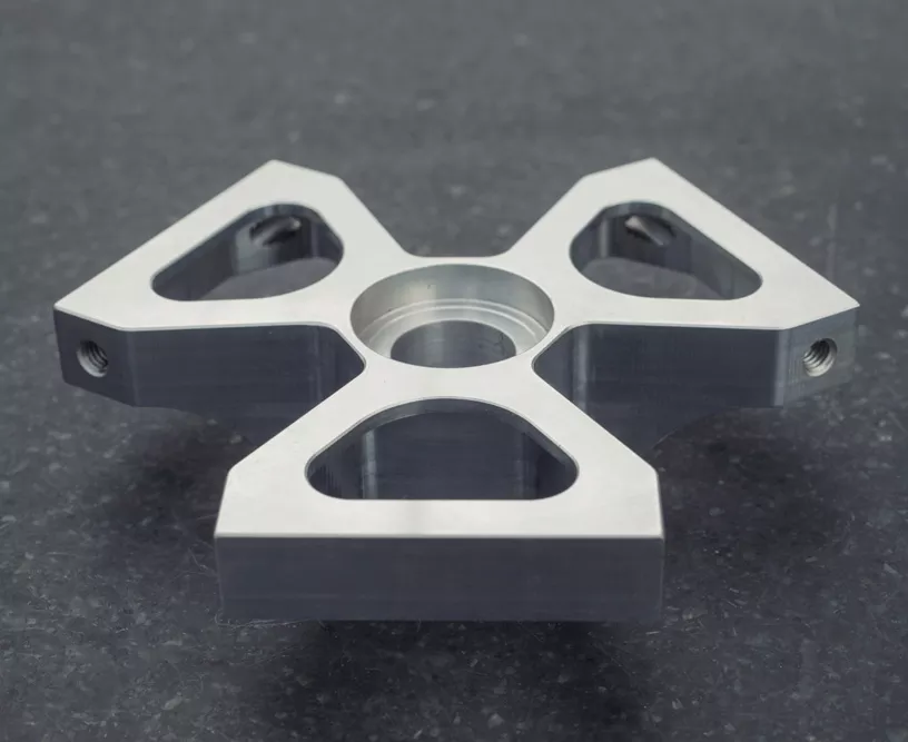 Short run CNC machining services for complex design aluminum alloy parts