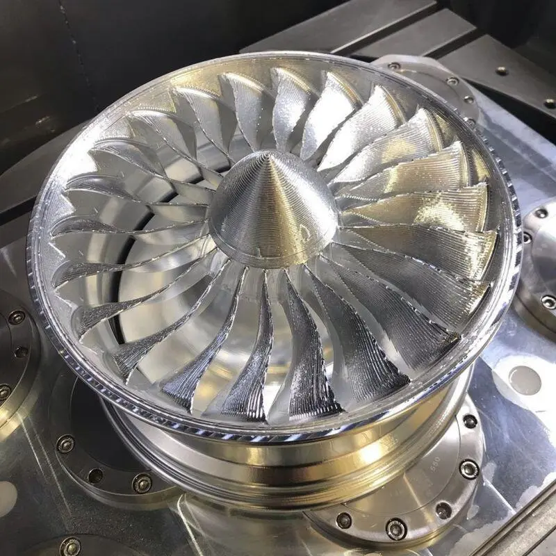 Short term CNC machining manufacturing and assembly services for engine turbofan related parts