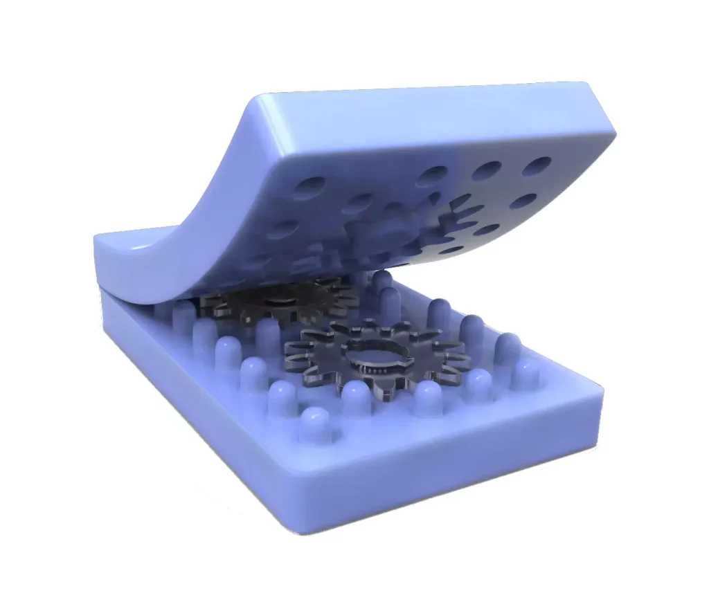 Transparent plastic parts polyurethane casting