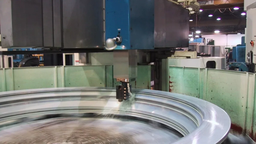 Vertical CNC Turning service