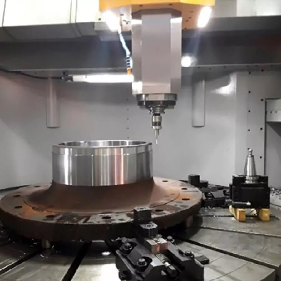 Vertical cnc turning pars