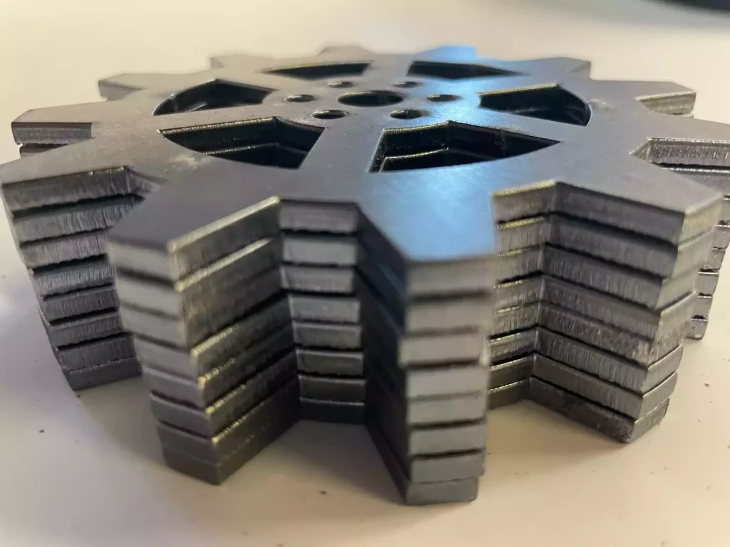 1thick steel prototype parts laser cut