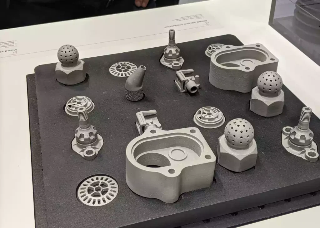 Binder Jet 3D Printed Parts for Rapid Prototyping of Different Metal Parts1