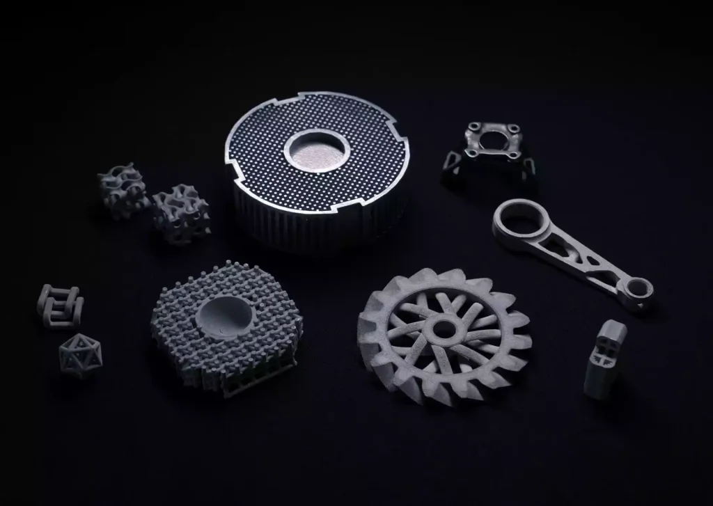 Binder Jetting 3D Printing Prototype Parts in Multiple Metal Materials1