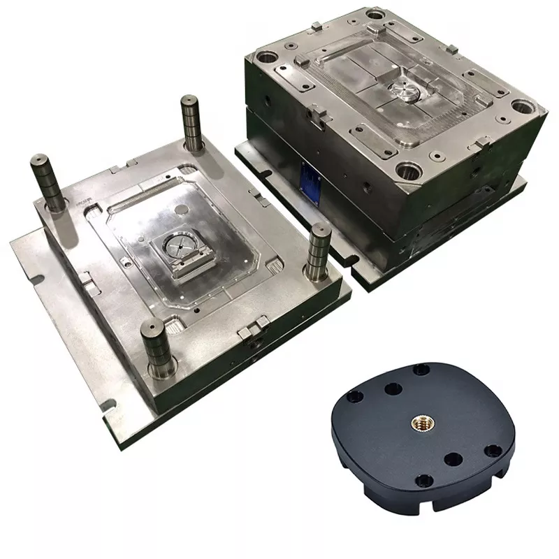 Custom insert molding of cooling pump components