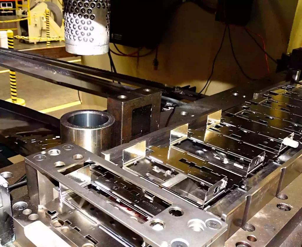 Custom sheet metal stamping dies and mass produced parts