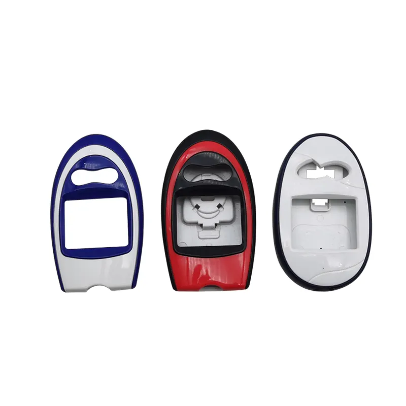 Electronic plastic housing two color plastic injection molding