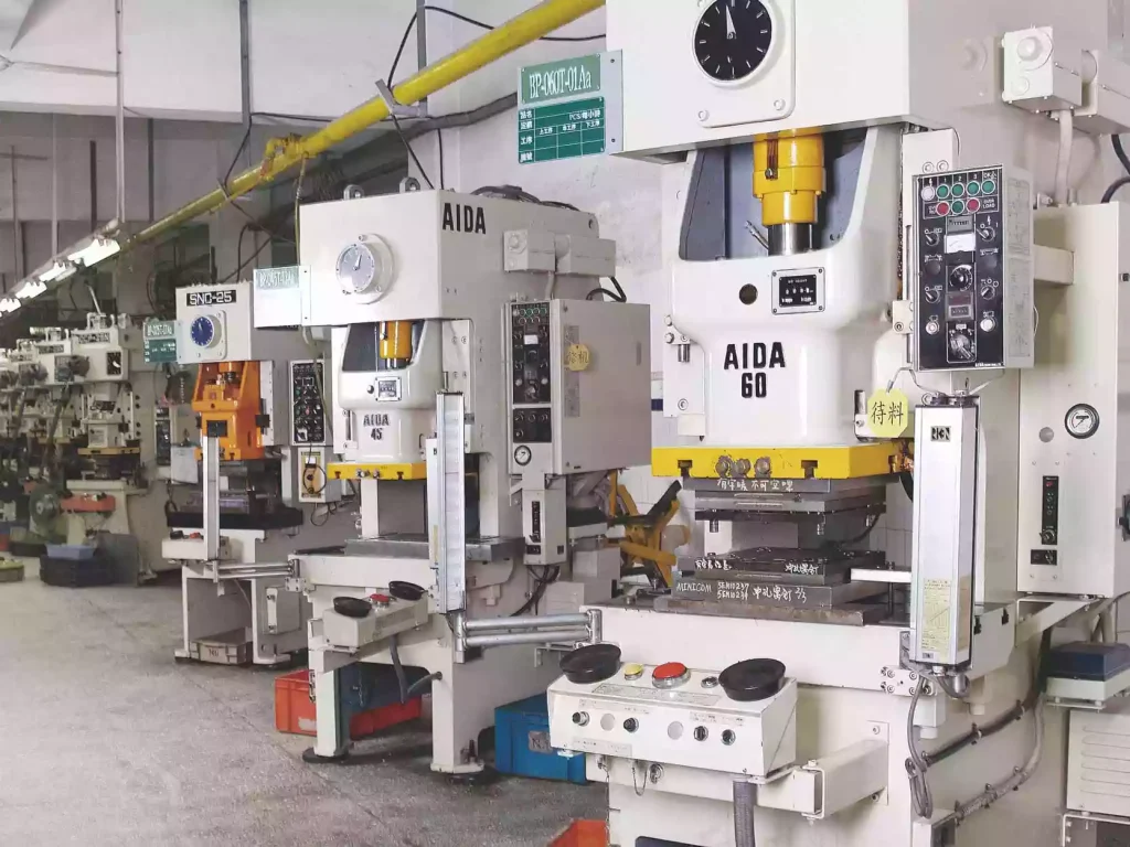 Elimold Metal Stamping shop