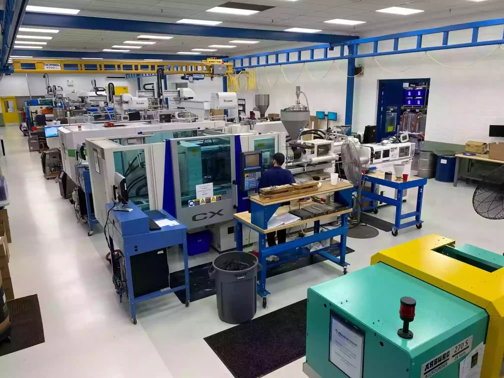 Elimold in house plastic injection molding workshop