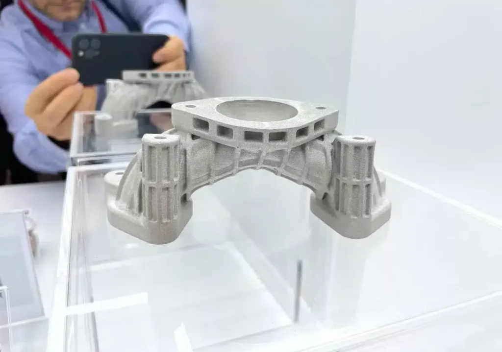 Metal Binder Jetting 3D Printing of Metal Component Prototypes