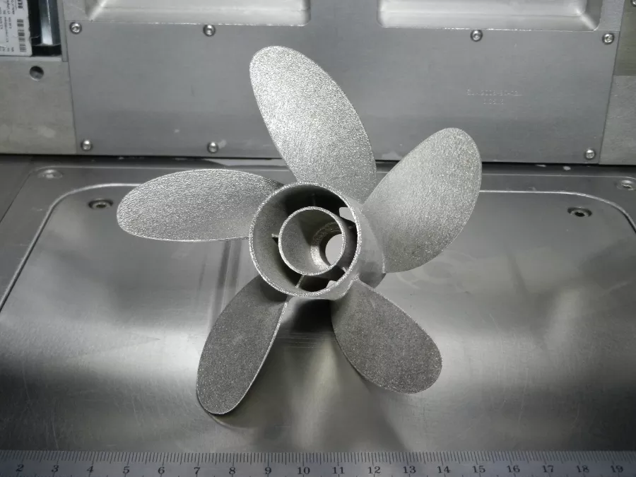 Metal fan blade parts 3D printing metal technology manufacturing