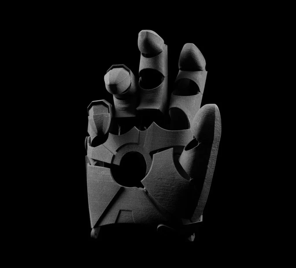 Nylon SLS printed parts