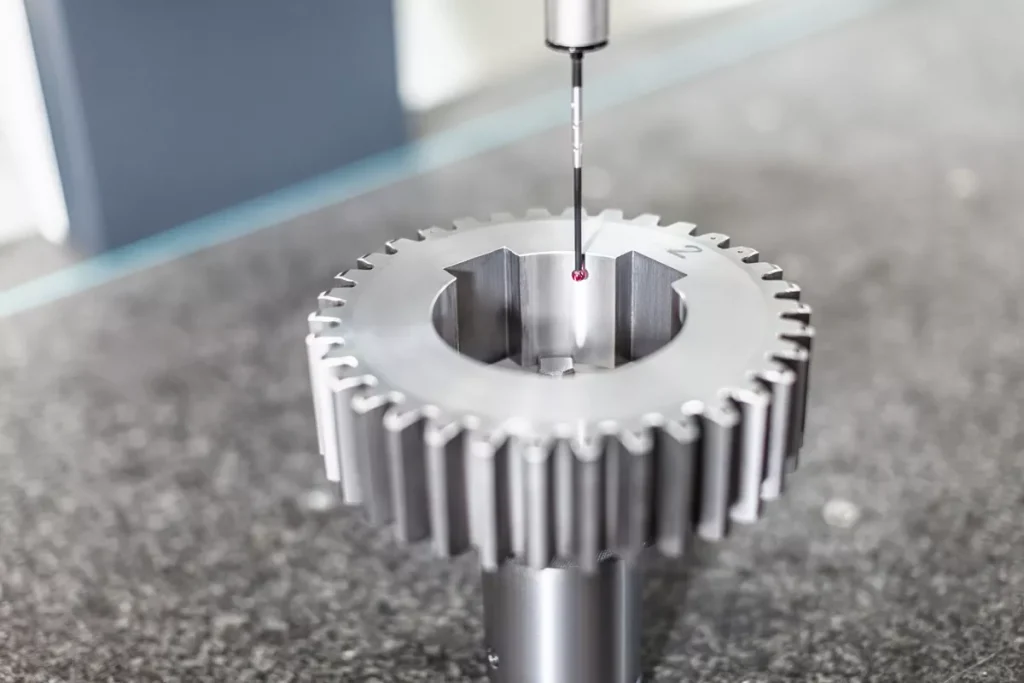 Precision parts metal injection molding after manufacturing inspection to see if qualified