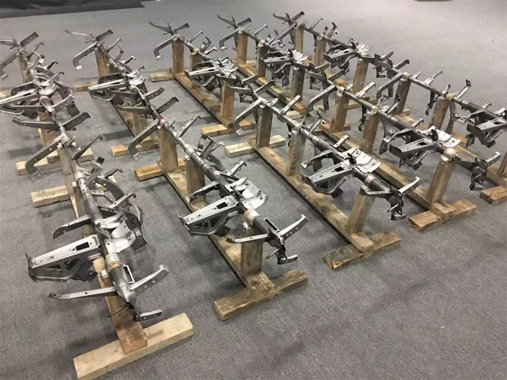 Sheet metal manufacturing of complex designed metal parts