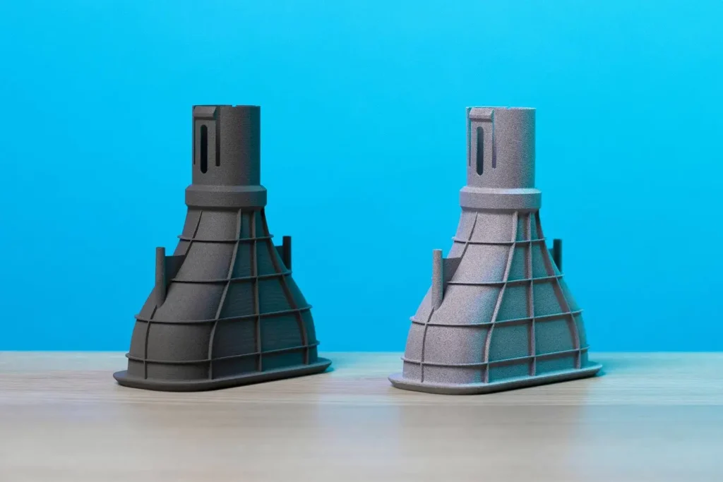 comparison sls 3d printing parts