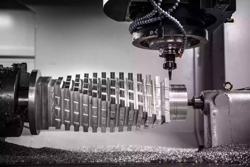 3 axis milling of complex aluminum alloy parts