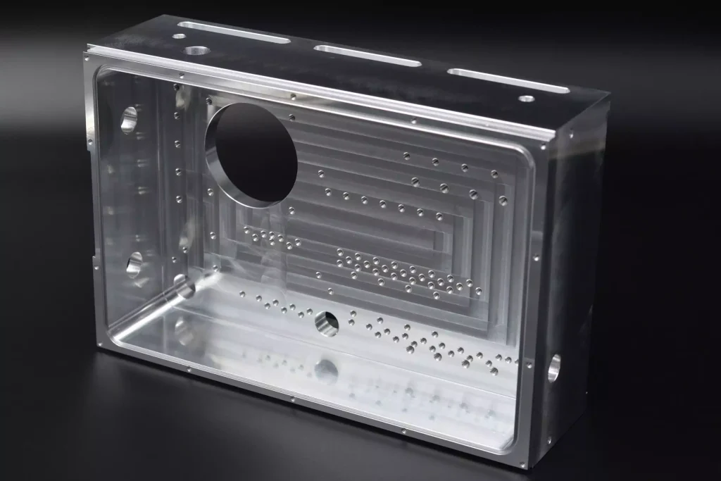Aluminum alloy housing parts CNC milling machine processing