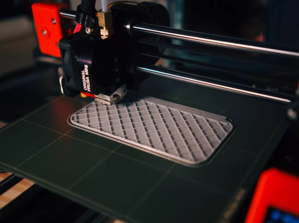 Detailed display of FDM 3D printed mechanical parts samples1