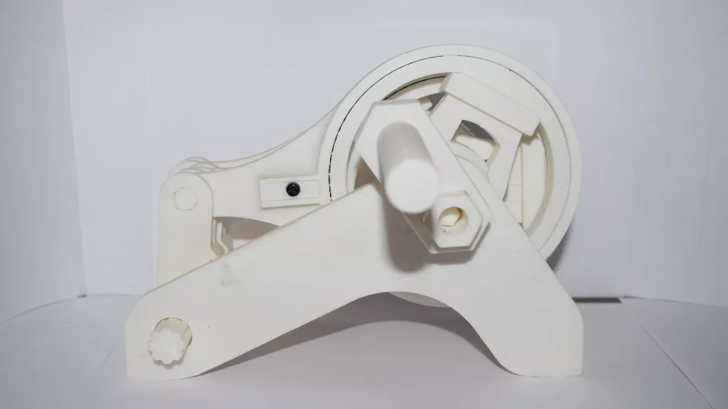 Details of custom parts made with FDM printing