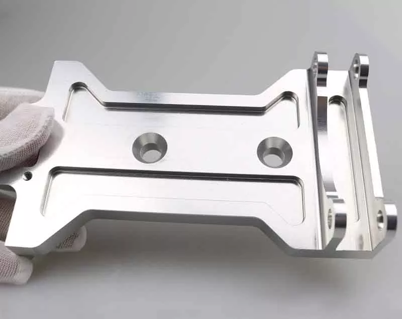 Precision CNC milling parts display