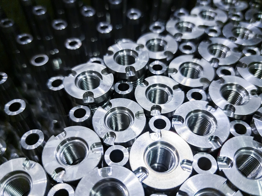 Precision CNC turning of stainless steel parts