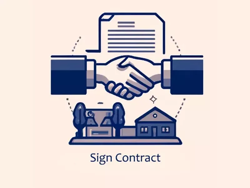 Sign the contract and start production
