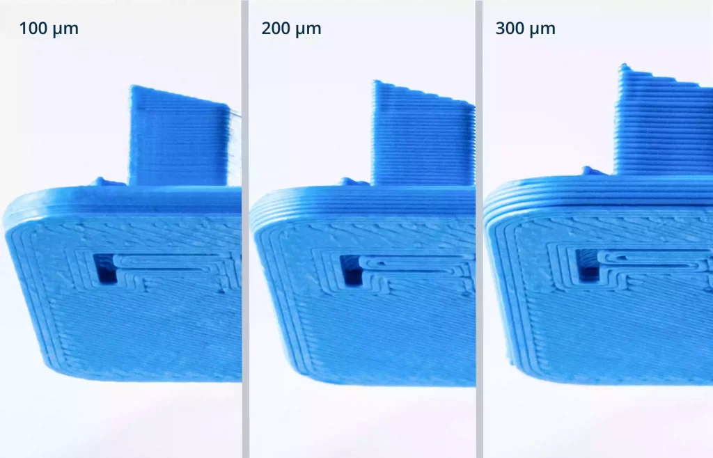 fdm layer thickness comparison