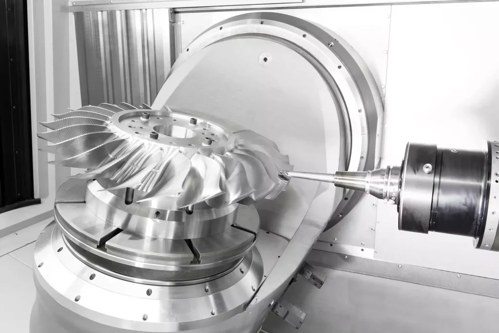 CNC machining of impeller parts for power generation equipment