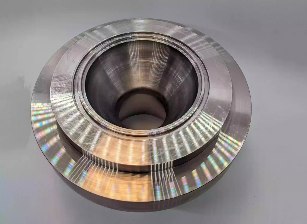 CNC machining of large Monel parts