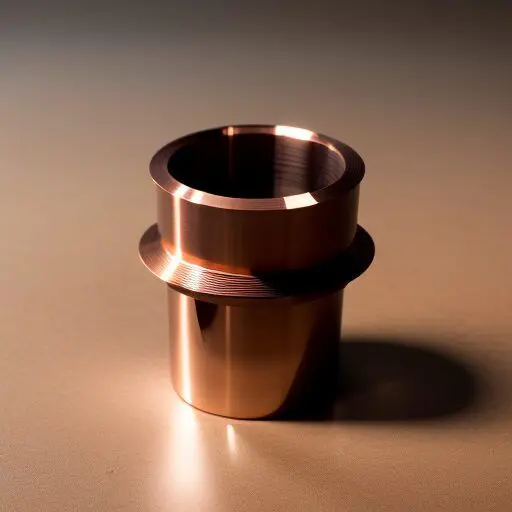 Custom CNC machined copper parts