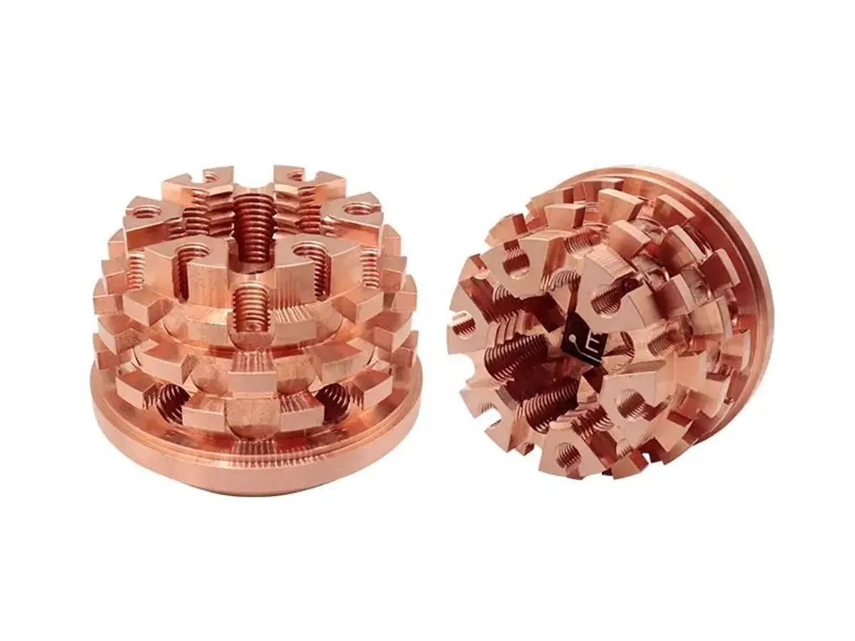 Copper CNC Machining 9 Custom copper CNC parts(1)