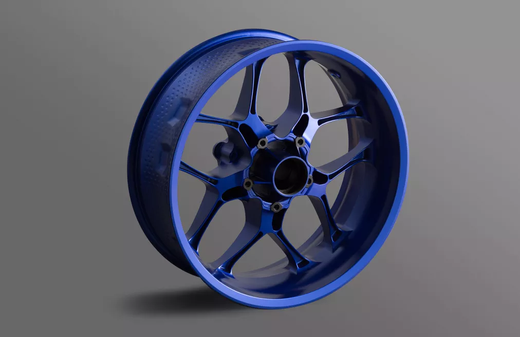 Custom die cast motorcycle wheels