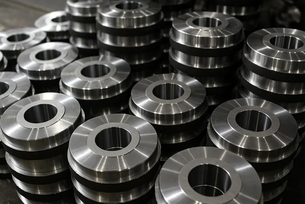 Mass production of custom cast iron parts using CNC machining