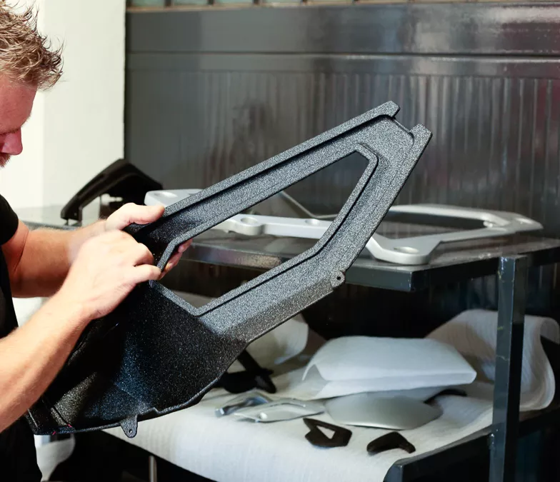 parte stampata 3d moto elettrica