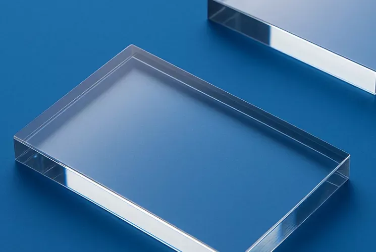 Acrylic CNC optical parts