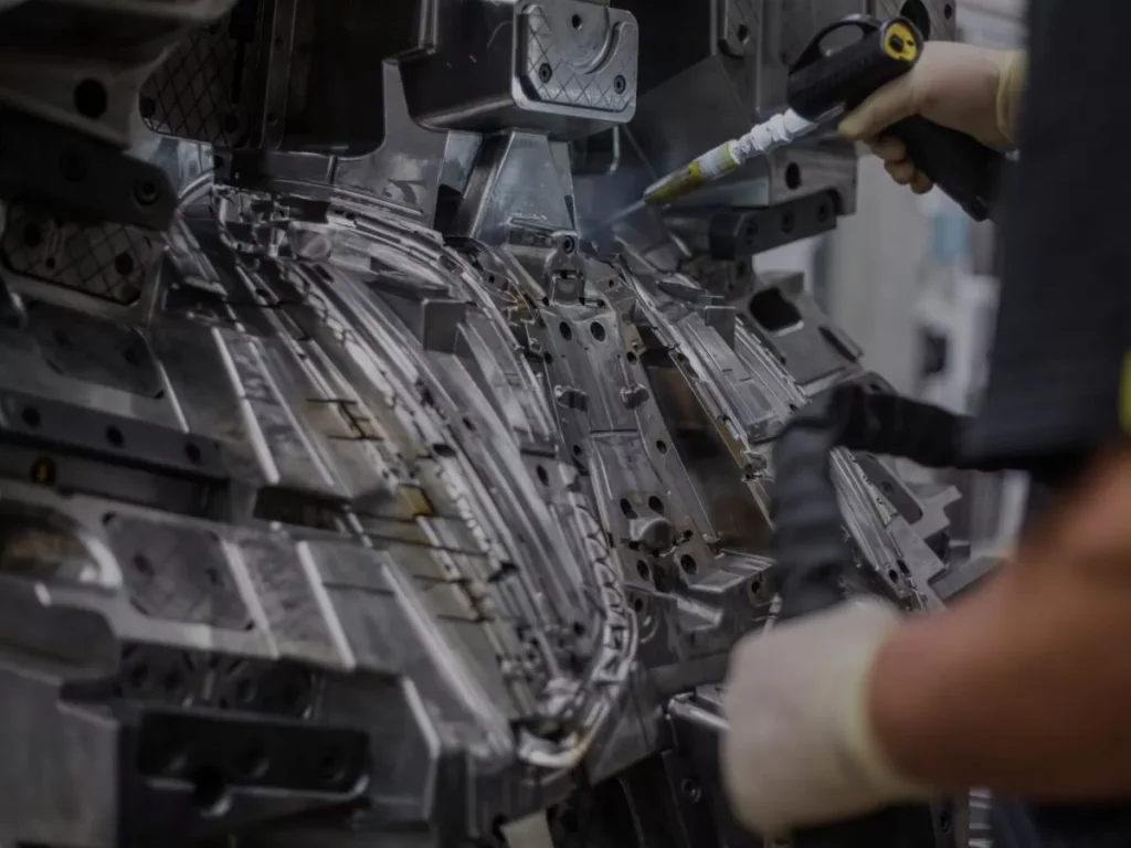 Large POM plastic parts molds and injection molding