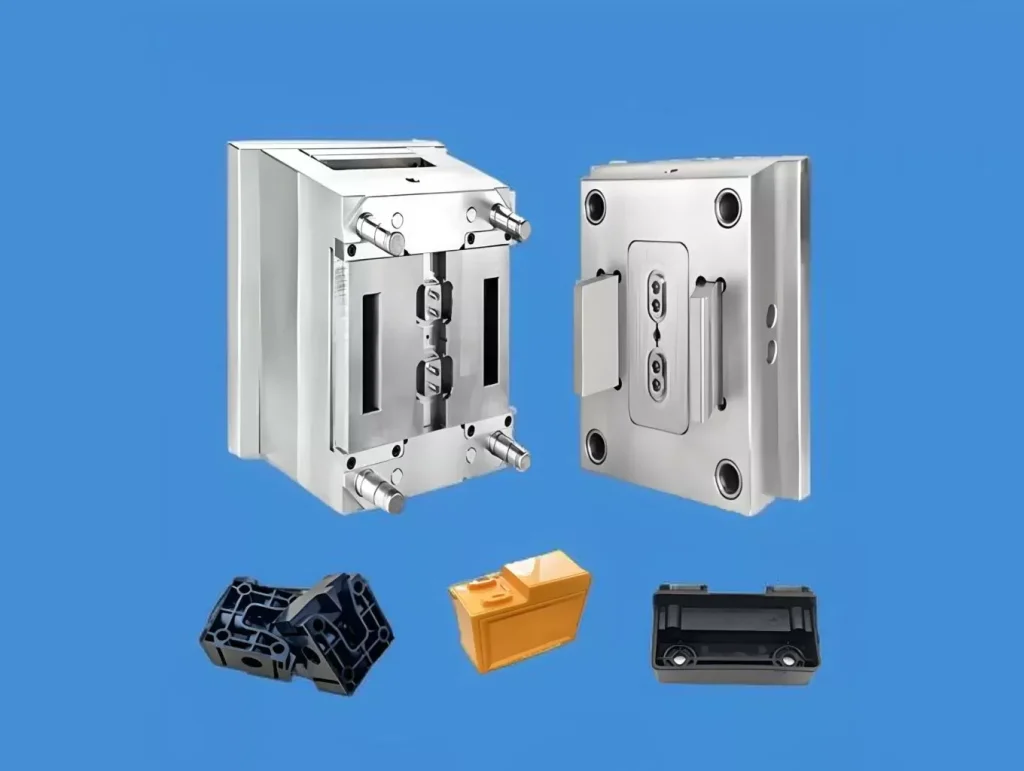 PTFE injection molds and parts