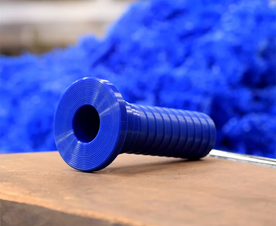 UHMWPE hose barb parts injection molding