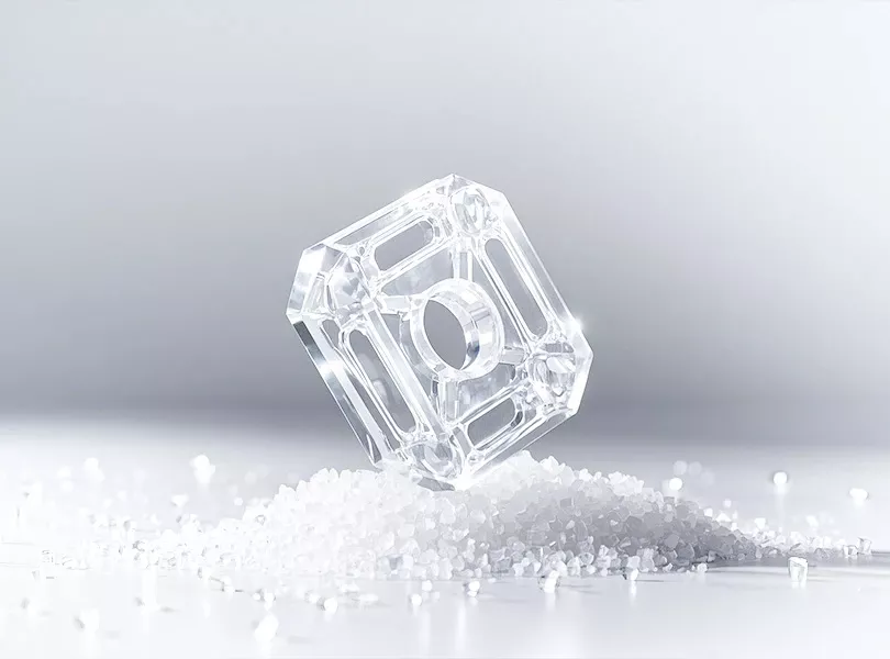 pmma injection molding transparent components