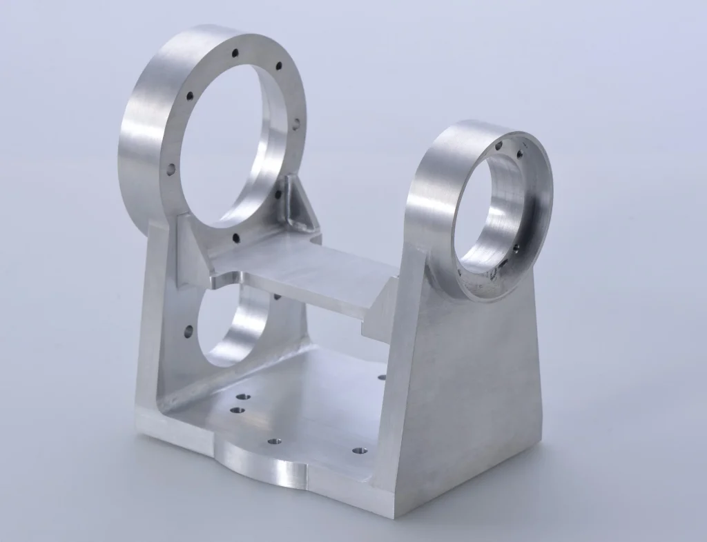 Custom aluminum robotic arm structural components